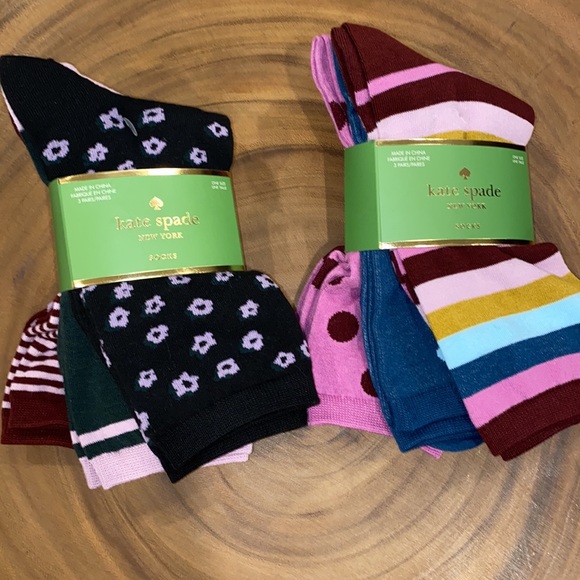 KATE SPADE 2 pack of socks - Picture 2 of 3
